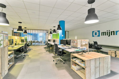 Een nieuwe kantoor, van 30m2 naar 130m2