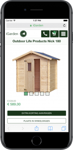 Een nieuwe website voor iGarden