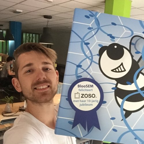 BlooSEM feliciteert Zoso met haar 10-jarig jubileum