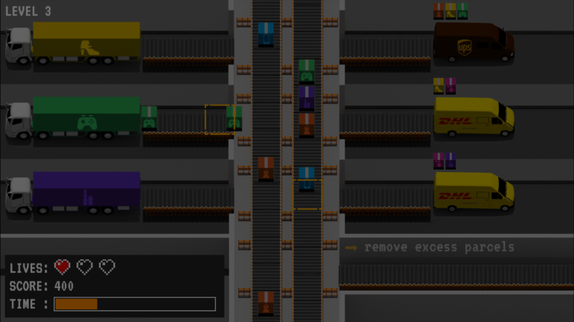 Arcade game voor Vanderlande