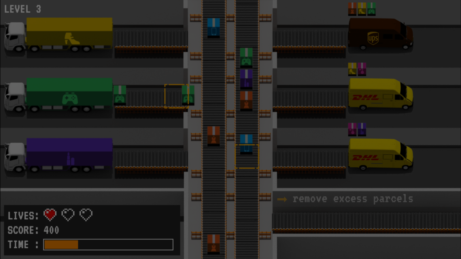 Arcade game voor Vanderlande